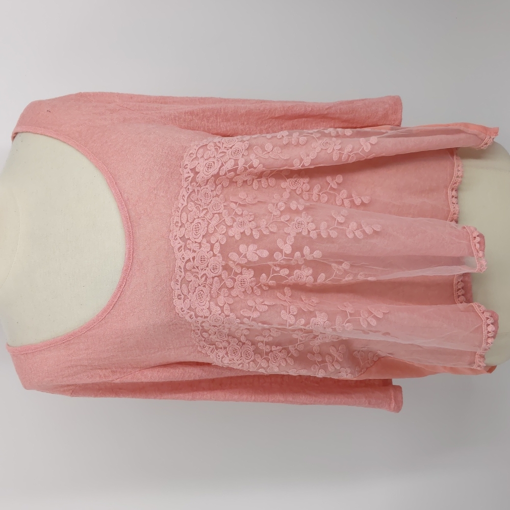 Star Scene Los Angeles top w lace overlay-sz XL